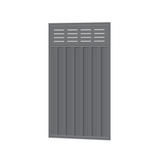 Colorbond Slat FX Gate - 930 x 1800mm 100% Australian Made (930mm wide) 1x Sheet, 2x Stiles, 3x Rails, 1x Infill sheet, Screws.